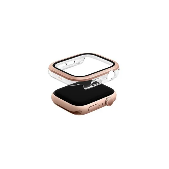 Glass&nbsp;Screen Watch Case With Tempered 42Mm Uniq Voute - Gold